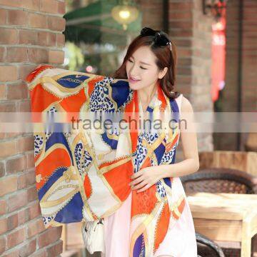 China Factory for Woman Scarf,Fashionable Printed Scarf, Silk Scarf photo-4