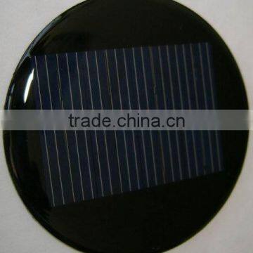 small round solar panel for electronic product with good quality