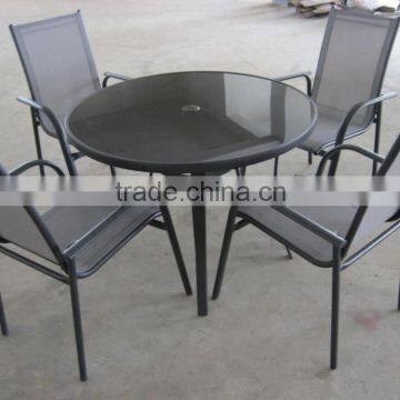 Mesh aluminum harbo garden furniture set