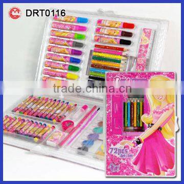 72PCS PLASTIC ART SET