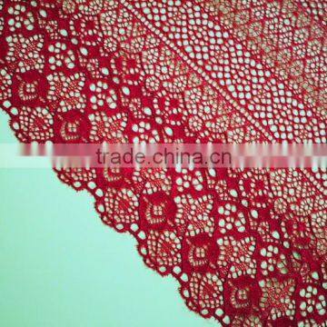 Colourful Bridal Lace Fabric With Flower for European Market