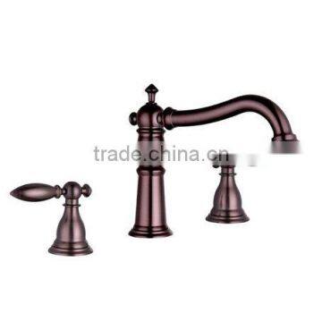 Double Lever Wide Spread Lavatory Faucet