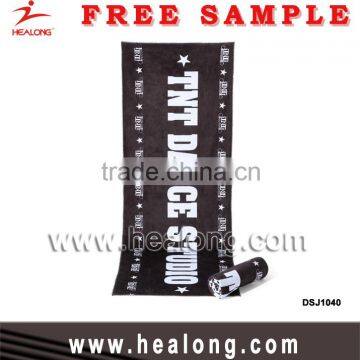 Healong Factory Sublimation Digital Print Microfiber Custom Personalized Design Yoga Gym Sports Towel