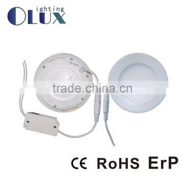 Modern led ceiling light, 3W round panel lights, 72mm Installation size