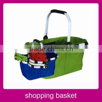 Collapsible Picnic Basket,PVC or aluminum foil lining