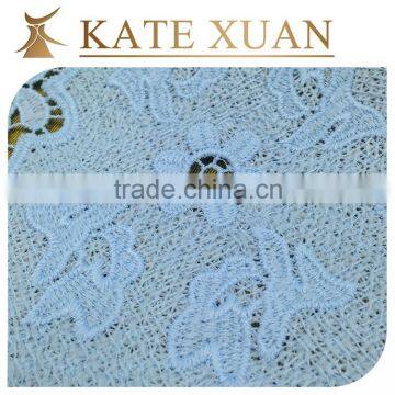 Noble Voile Lace Embroidery Boutique Designs Bridal Lace Fabrics photo-2