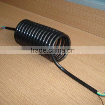 seven electric cable,recoil cable.7-pin cable