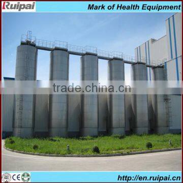 Stainless water/diesel fuel storage tank with ISO9001:2008