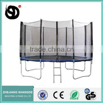 wholesale ground trampolines with high quality enclosure