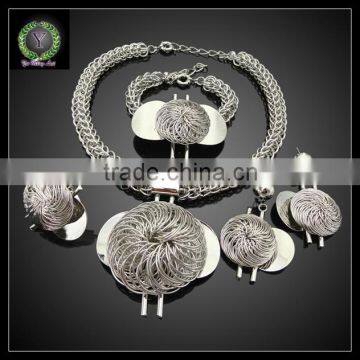 NEW 4 Set silver fashion jewerly