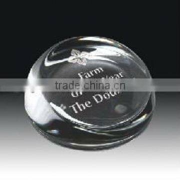 Top quality k9 crystal paper weight