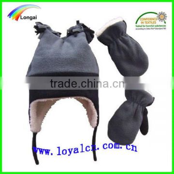 funny winter ski hat for children