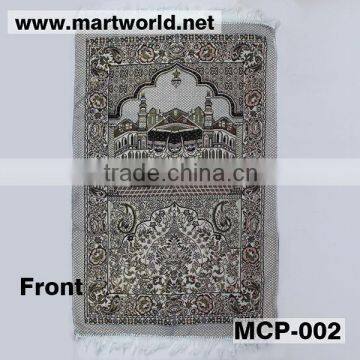 OEM muslim praying carpet / Viscose praying carpet MCP-002