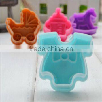 Princess plunger cookie cutter/3d cookie cutter cookie stamp