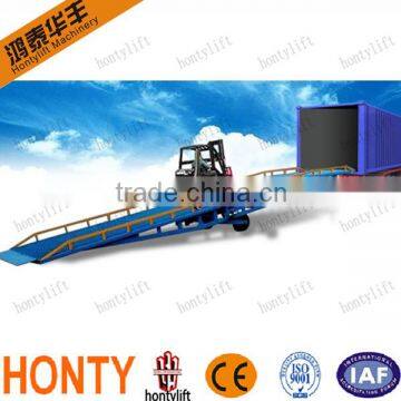 China Factory Sales 10 Ton Loading Capacity Mobile Loading Yard Ramp for Sale for Forklift photo-2