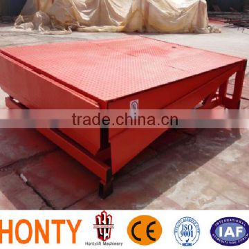 10 t load electric warehouse dock leveler