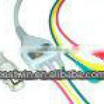 Compatible SPACELABS BURDICK patient cable with leadwires