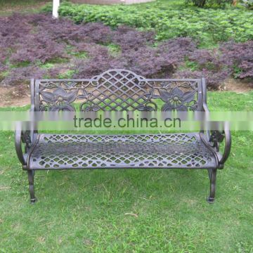 Heavy Duty All Weather Rust Free Cast Iron Outdoor Garden Bench