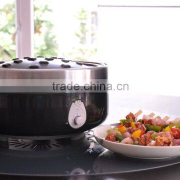 Smokeless Portable Bbq Charcoal Grill photo-3