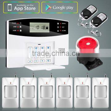 YL-M2B Reliable Performance LCD Display with Time Clock GSM Home Anti-Theft Security Alarm System