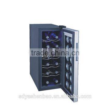 LED light wine cabinet/new table wine cooler/Thermoelectric wine chiller/wine cooler