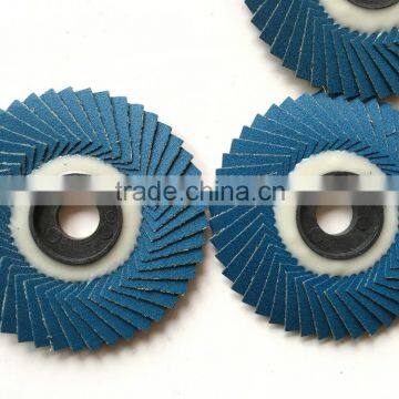 4" 100x16mm Zirconium Abrasive Flap Disc photo-2