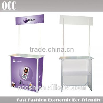 Portable Promotion Table Aluminum Display Counter