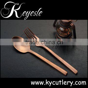 Gold Cutlery,flatware Set,copper Cutlery photo-5