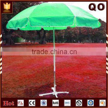 Top Quality Rainbow Color Logo Custom Folding Beach Umbrella for Advertising photo-6