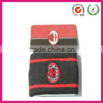 2013 Promotional Gift custom sports cotton toweling wrist sweatband