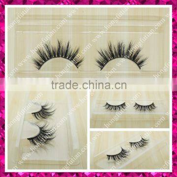 high quality fashion mink eyelash; hot sale 3D mink eyelashes