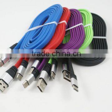 2016 hot cake mobile phone accessories usb data cable , type-c cable for notbook