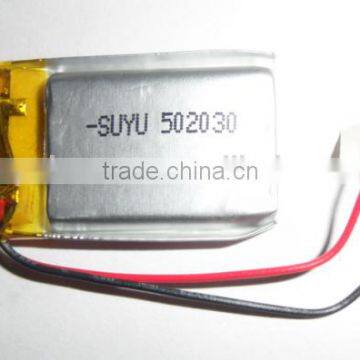 li Polymer Battery 502030 / 502030 3.7v 250mah Lithium Polymer Batteries