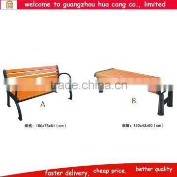 2016 China Modern garden style Leisure bench