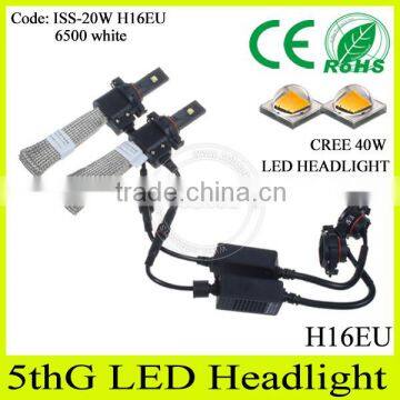 Hogh power with driver auto led headlight car led headlamp