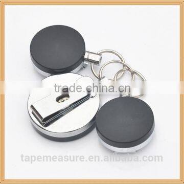 Fancy fashion metal hand retractable badge holder cheap hot business promotion gifts item with Your Logo or Name