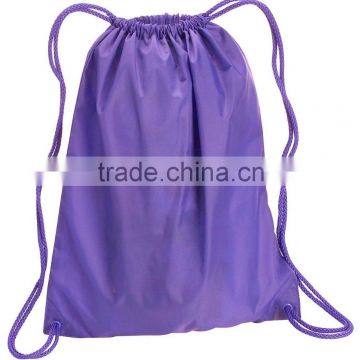 2016 Best Selling Basic Drawstring Tote Cinch Sack Promotional Backpack Bag