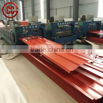 YX25-210-840 color coated corrugated steel sheet