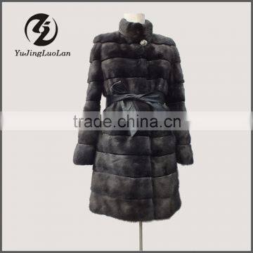 Luxury Winter Woman High Quality Winter mink fur coat poncho