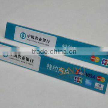 Custom Dimension Unionpay Bank Acrylic Signs photo-4