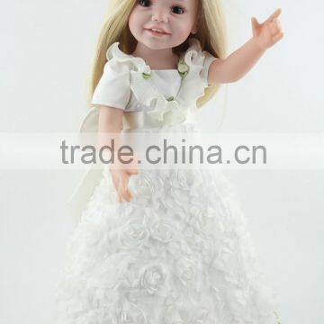 Eco-friendly Vinyl Baby Doll Custom American Girl Doll Birthday Gift and Home Decoration 18inch Doll American Girl photo-5