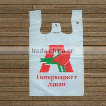 2013 high density plastic Vest Carrier Bags