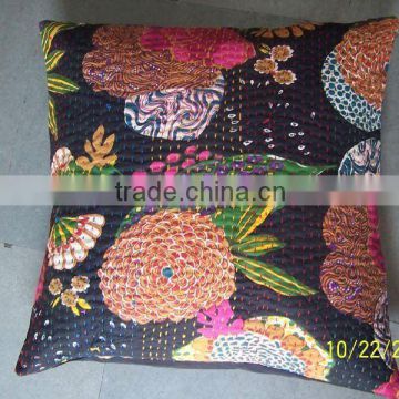 TRADITIONAL HANDMADE KANTHA CUSHION COVERS