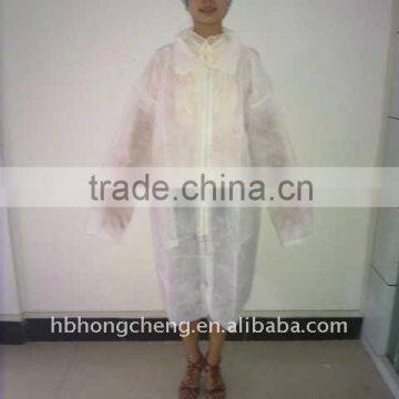 2014 China Popular Disposable Nonwoven Working Smock