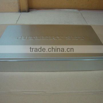 rectangular tin box