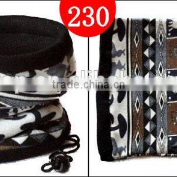 polar fleece winter neck warmer scarf 230