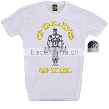 Gold Gym Oversized Joe Burnout Crew Neck Shirts