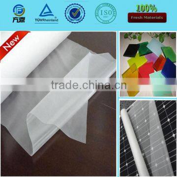 Factory supply EVA film for laminated glass with 100% imported fresh material