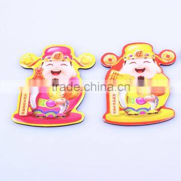 promotional lucky souvenir gifts custom epoxy fridge magnets