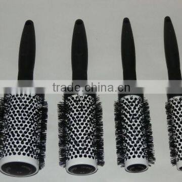 professional round nano technology ceramic hair brush